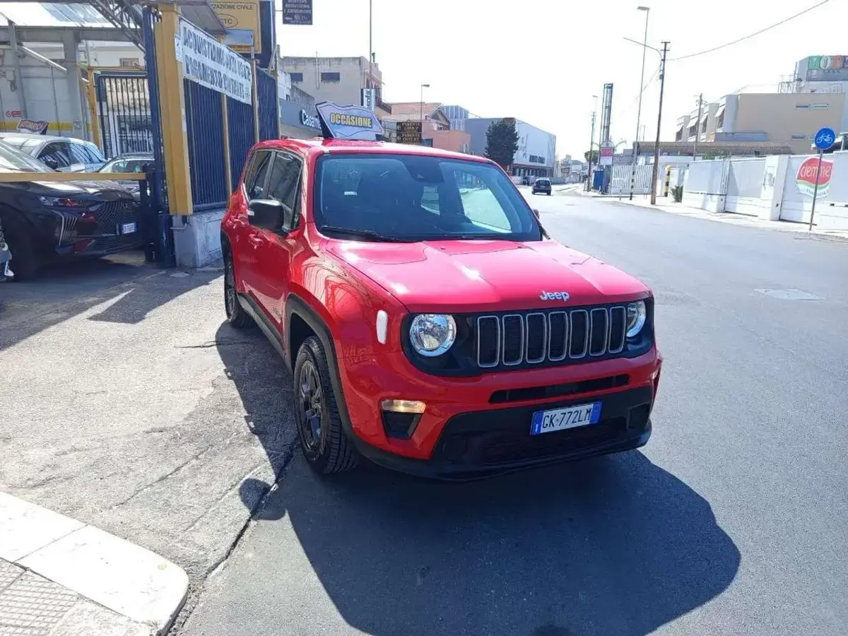 Usata Jeep Renegade 131 CV (96 kW) 2022 Rosso SUV
