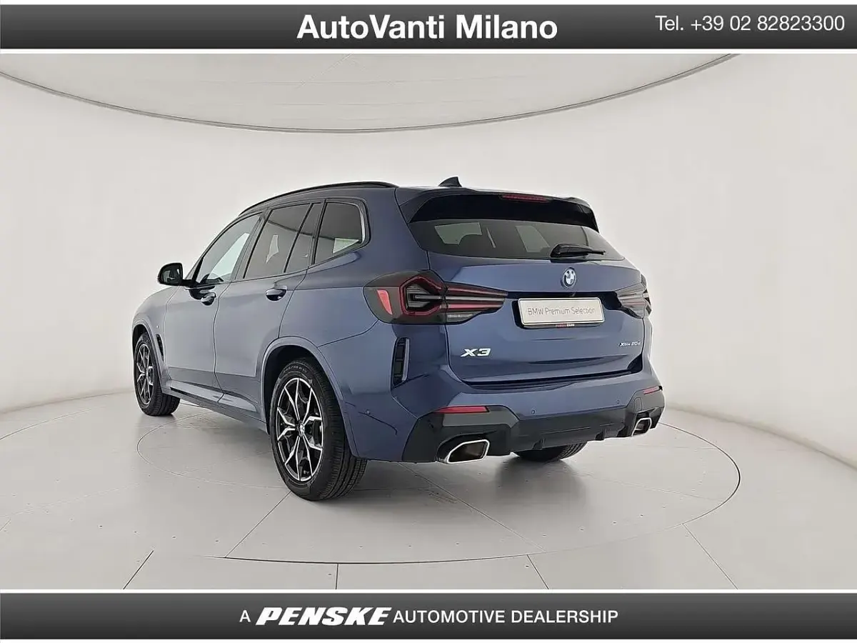 Usata BMW X3 M Sport 190 CV (139 kW) 2022 Bluazzurro SUV