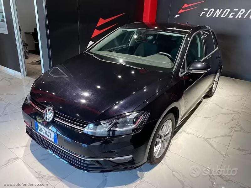 Usata VW Golf VII Executive 115 CV (84 kW) 2020 Nero Berlina