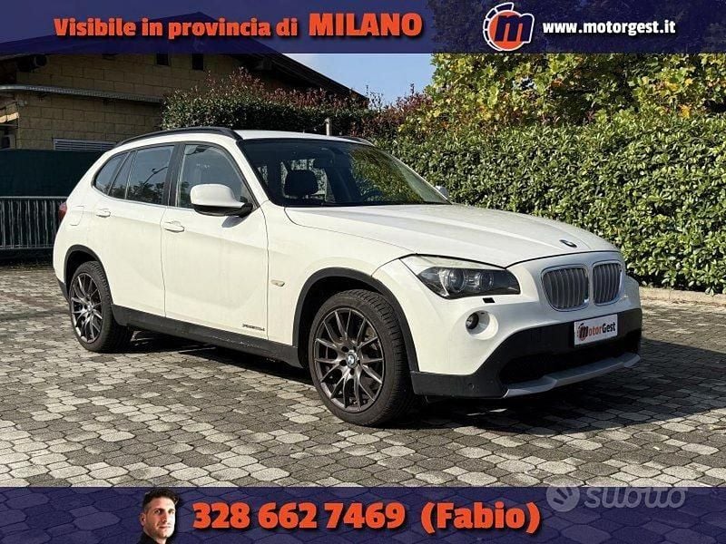 Usata BMW X1 Efficient Dynamics 204 CV (150 kW) 2010 Bianco SUV