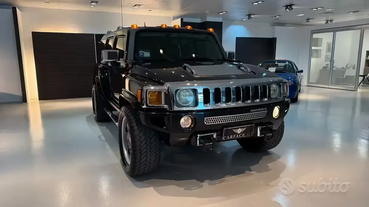 Usata Hummer H3 223 CV (164 kW) 2005 Nero SUV
