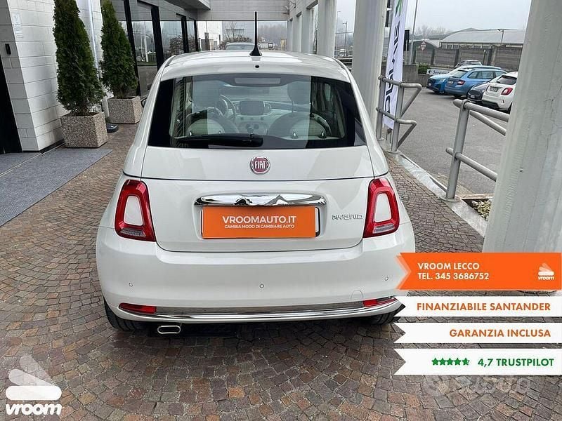 Usata Fiat 500 Dolcevita 69 CV (50 kW) 2023 Bianco Utilitaria
