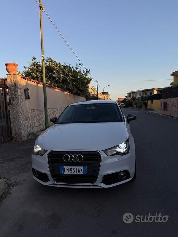 Usata Audi A1 2012 Bianco Utilitaria