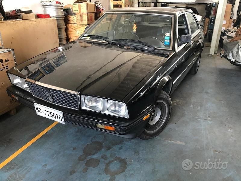 Usata Maserati 420 1987 Nero Berlina
