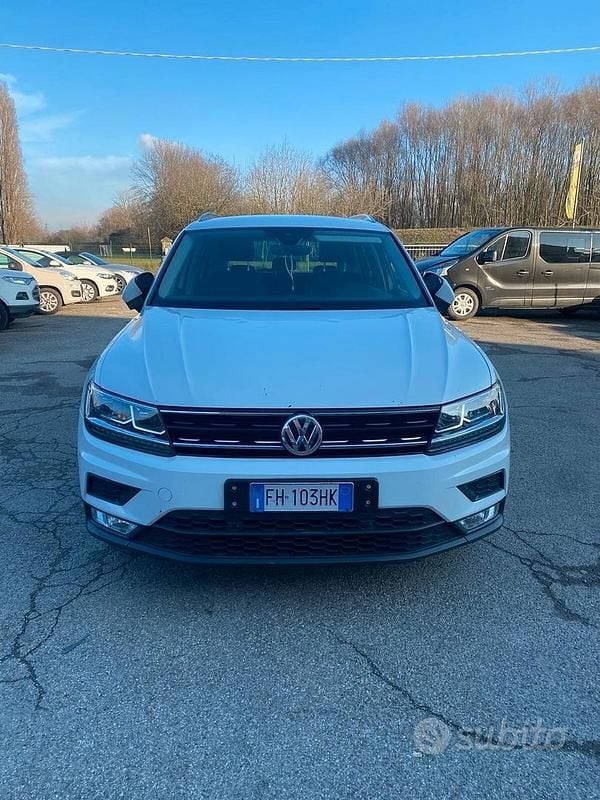 Usata VW Tiguan Business 115 CV (84 kW) 2017 Bianco SUV