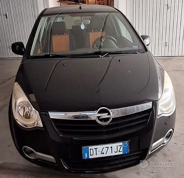 Usata Opel Agila Enjoy 86 CV (63 kW) 2009 Nero Monovolume