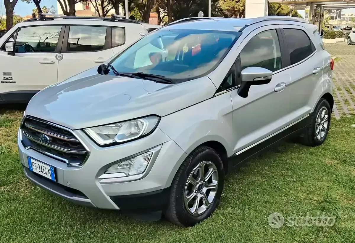 Usata Ford Ecosport Titanium 125 CV (91 kW) 2018 Grigio SUV