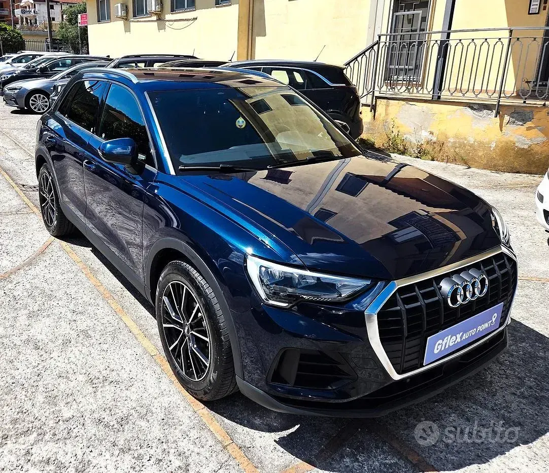 Usata Audi Q3 150 CV (110 kW) 2019 Blu SUV