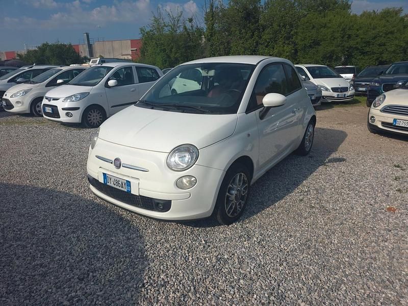 Usata Fiat 500 75 CV (55 kW) 2009 Bianco Cabrio