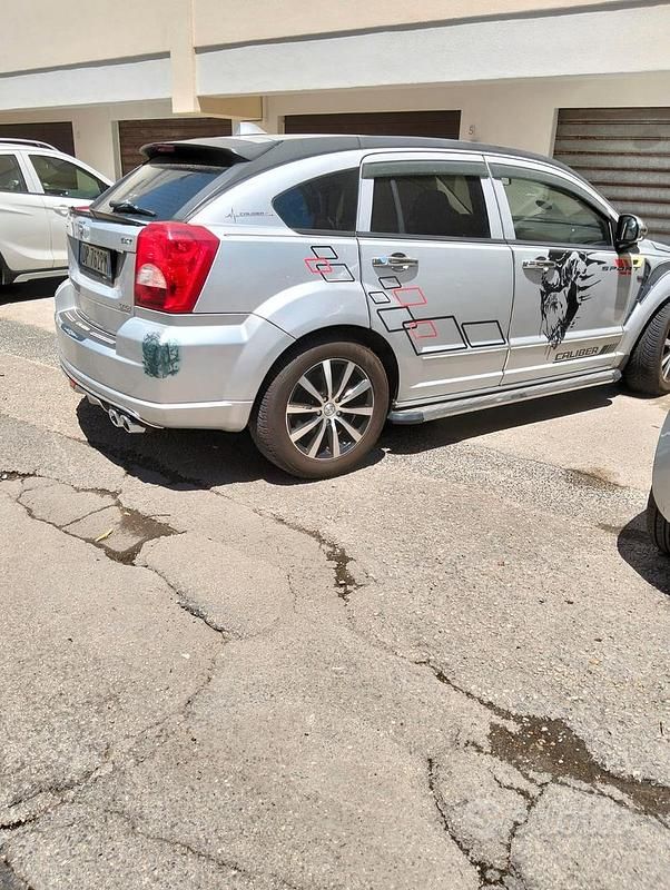 Usata Dodge Caliber SXT 140 CV (102 kW) 2008 Grigio Utilitaria