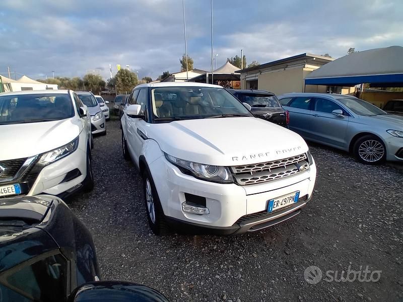Bianco Usata 2013 Land Rover Range Rover evoque SUV | 10.900 € (Super prezzo) - Immagine 1/4