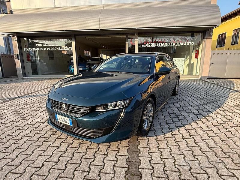 Usata Peugeot 508 Business-Line 131 CV (96 kW) 2021 Blu Station wagon