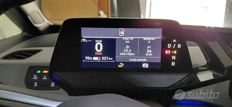 Usata VW ID.3 Pro 77 kW (105 CV) 2021 Bianco Utilitaria