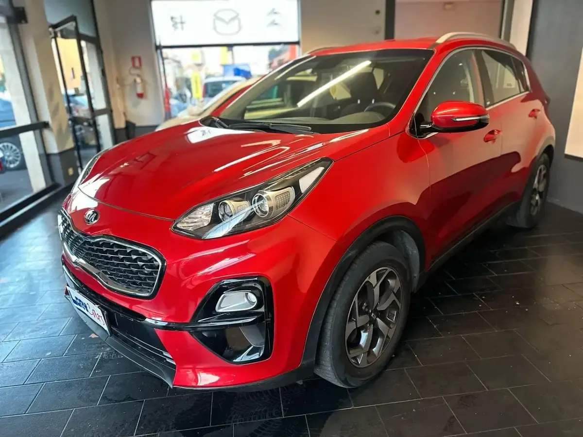 Usata Kia Sportage GT-Line 184 CV (135 kW) 2020 Rosso SUV