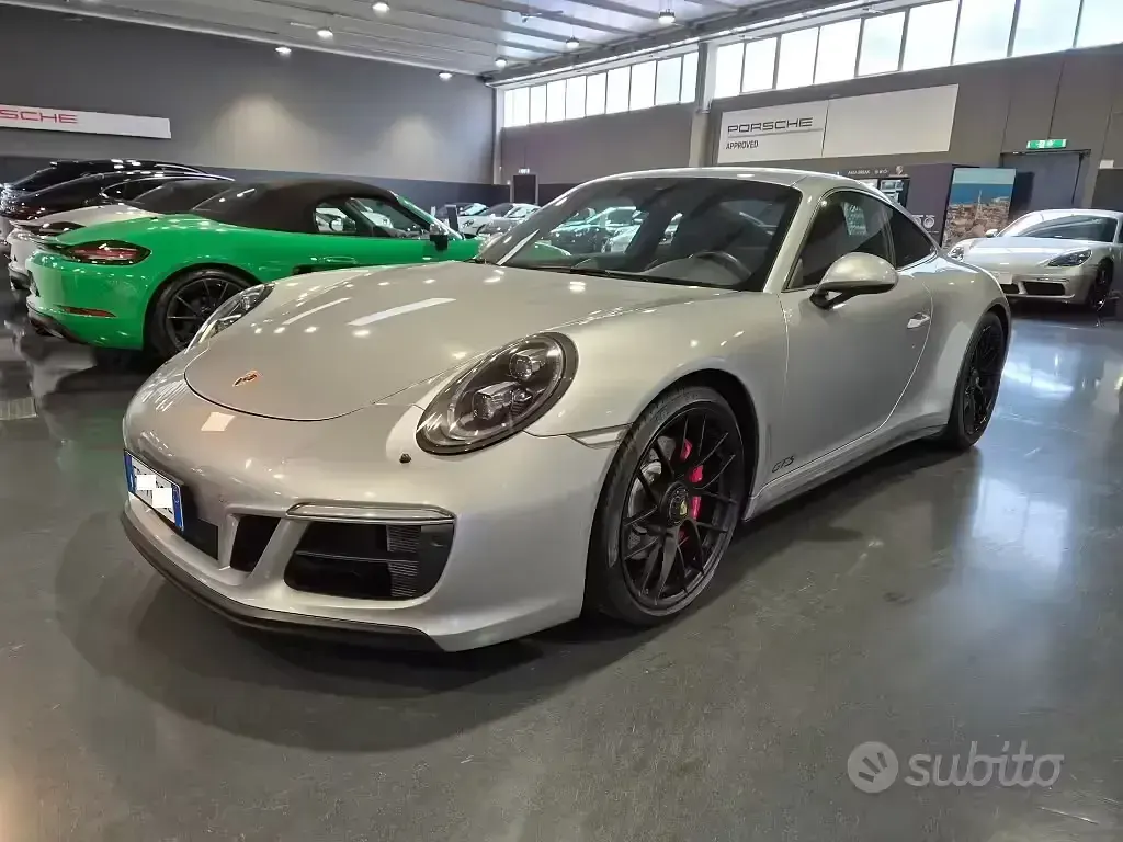 Usata Porsche 911 Carrera 4 GTS 450 CV (330 kW) 2018 Grigio Coupé