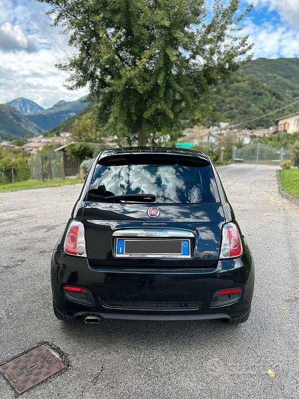 Usata Fiat 500 Sport 69 CV (50 kW) 2014 Nero Utilitaria