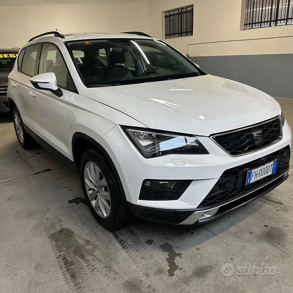 Używany Seat Ateca 150 KM (110 kW) 2017 Biały SUV