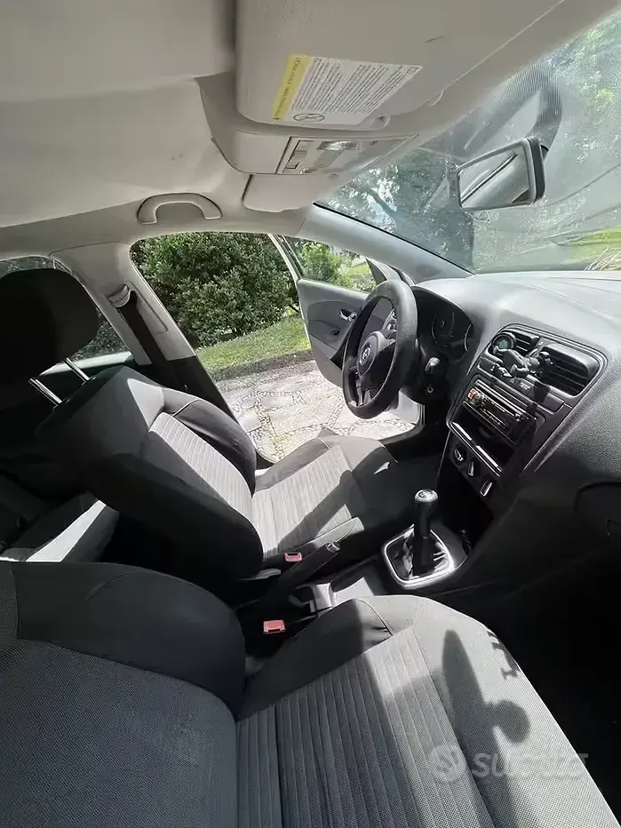 Usata VW Polo 90 CV (66 kW) 2010 Bianco Utilitaria