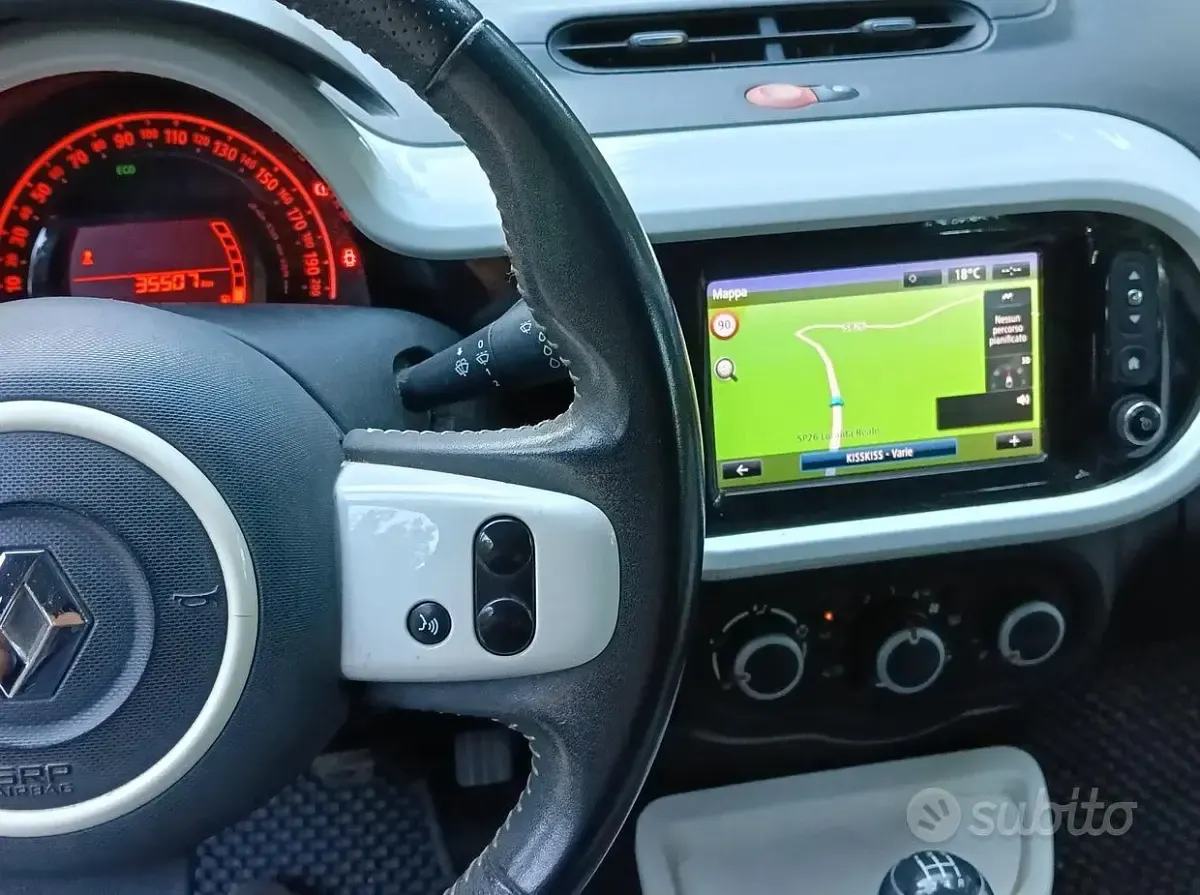 Usata Renault Twingo 90 CV (66 kW) 2017 Bianco Utilitaria