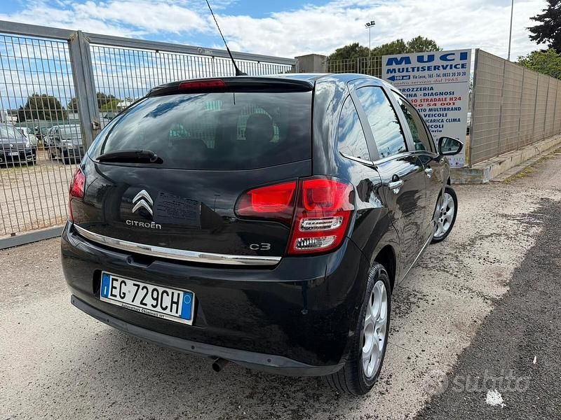 Usata Citroën C3 60 CV (44 kW) 2011 Nero Berlina