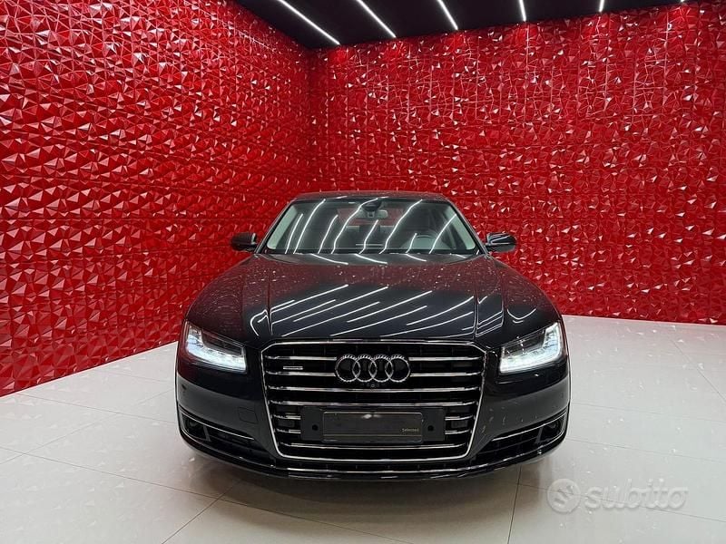 Usata Audi A8 S-Line 258 CV (189 kW) 2015 Blu Berlina