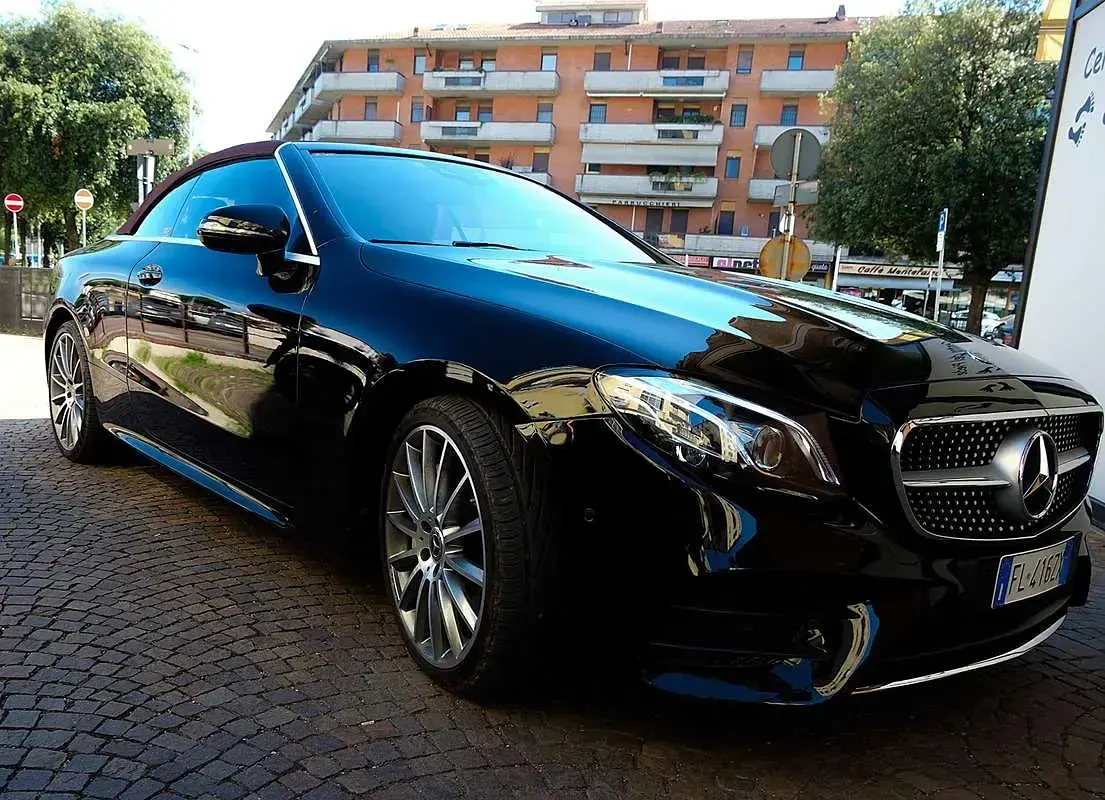Usata Mercedes E350 Premium Plus 258 CV (189 kW) 2017 Nero Cabrio