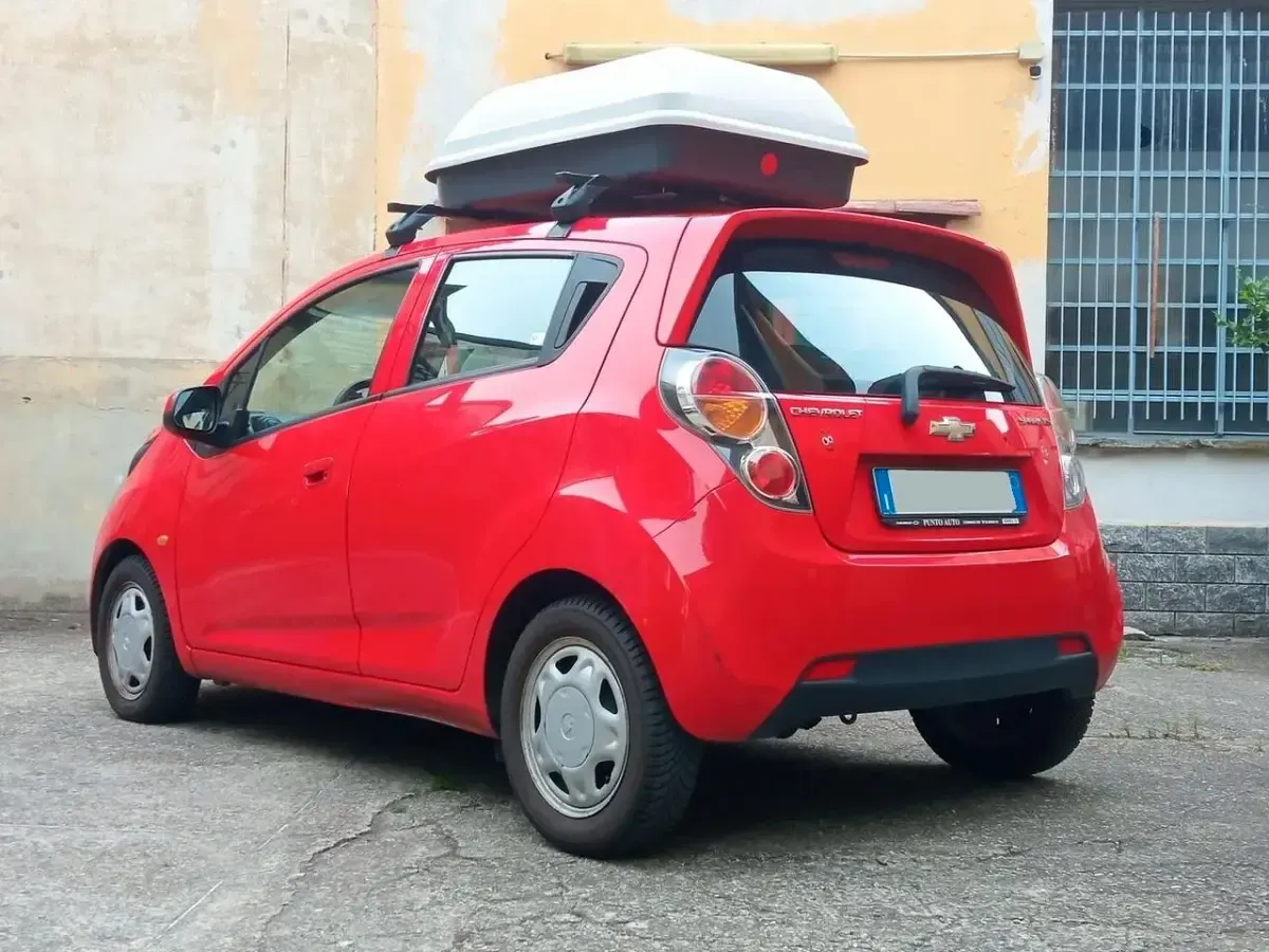 Usata Chevrolet Spark LS 68 CV (50 kW) 2011 Rosso Utilitaria