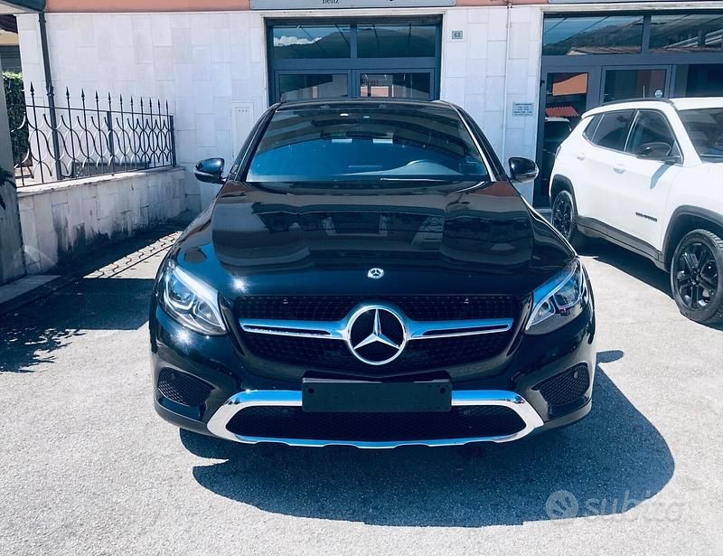Usata Mercedes GLC220 170 CV (125 kW) 2019 Nero Coupé
