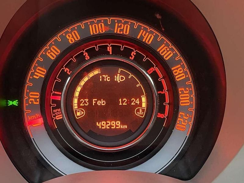 Usata Fiat 500 Lounge 69 CV (50 kW) 2017 Blu/azzurro Utilitaria