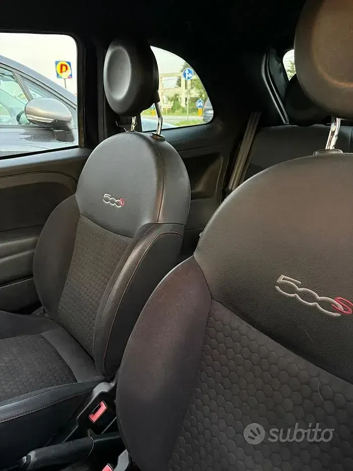 Usata Fiat 500S 69 CV (50 kW) 2015 Nero Berlina