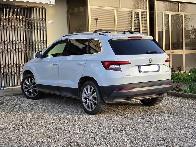 Usata Skoda Karoq Style 116 CV (85 kW) 2018 Bianco SUV
