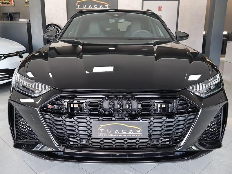 Usata Audi RS6 Ambiente 600 CV (441 kW) 2022 Nero Station wagon