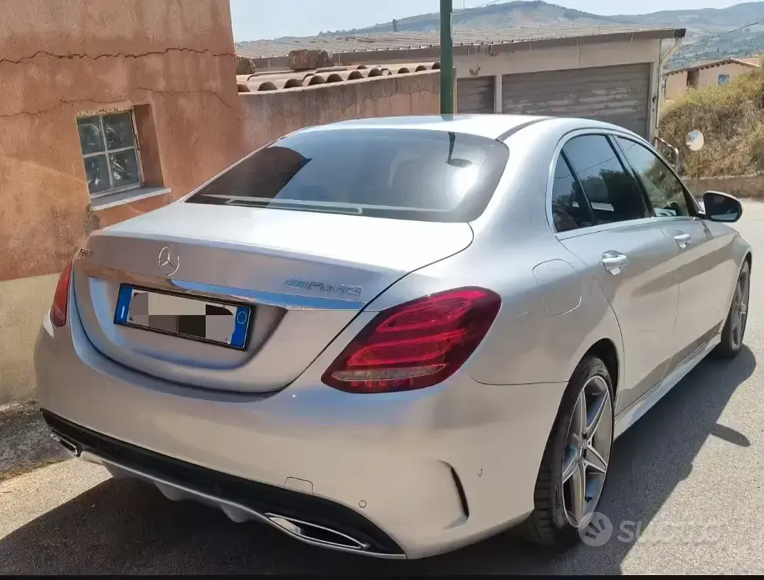 Usata Mercedes C220 2014 Grigio Berlina