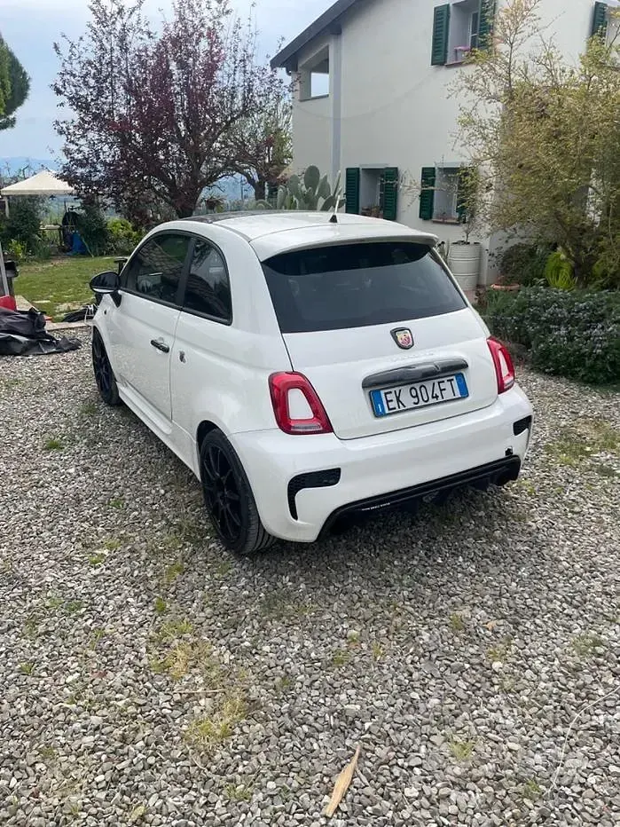Usata Abarth 500 Esseesse 160 CV (117 kW) 2011 Bianco Berlina