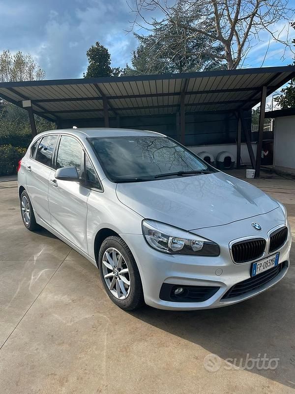 Usata BMW 218 Active Tourer 150 CV (110 kW) 2018 Grigio Monovolume