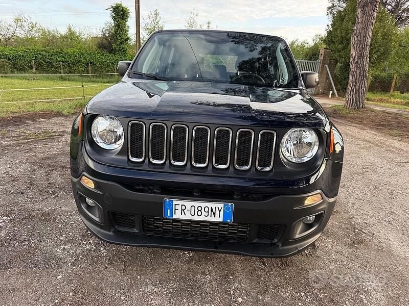 Usata Jeep Renegade Longitude 140 CV (102 kW) 2018 Blu SUV