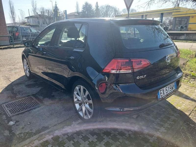 Usata VW Golf VII Highline 105 CV (77 kW) 2015 Nero Berlina