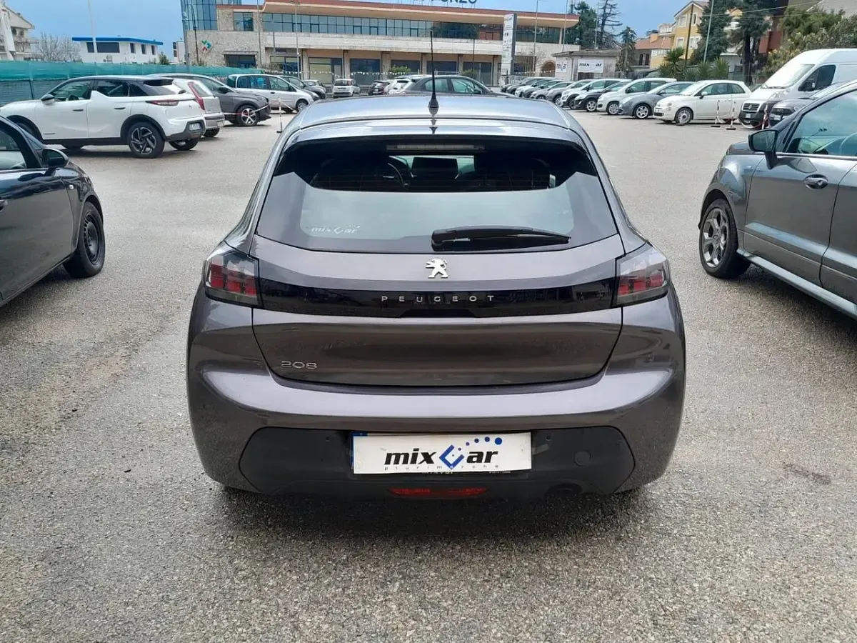 Usata Peugeot 208 Allure 101 CV (74 kW) 2020 Grigio Utilitaria