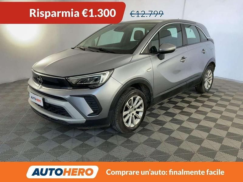 Usata Opel Crossland X Elegance 110 CV (80 kW) 2021 Grigio SUV