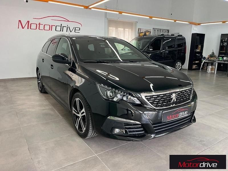 Usata Peugeot 308 SW GT 130 CV (95 kW) 2019 Nero Station wagon
