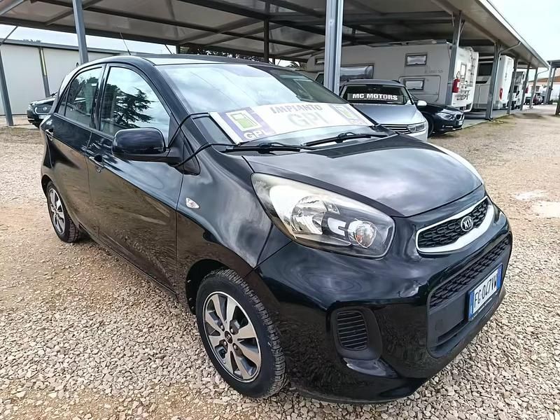 Usata Kia Picanto 66 CV (48 kW) 2017 Nero Utilitaria