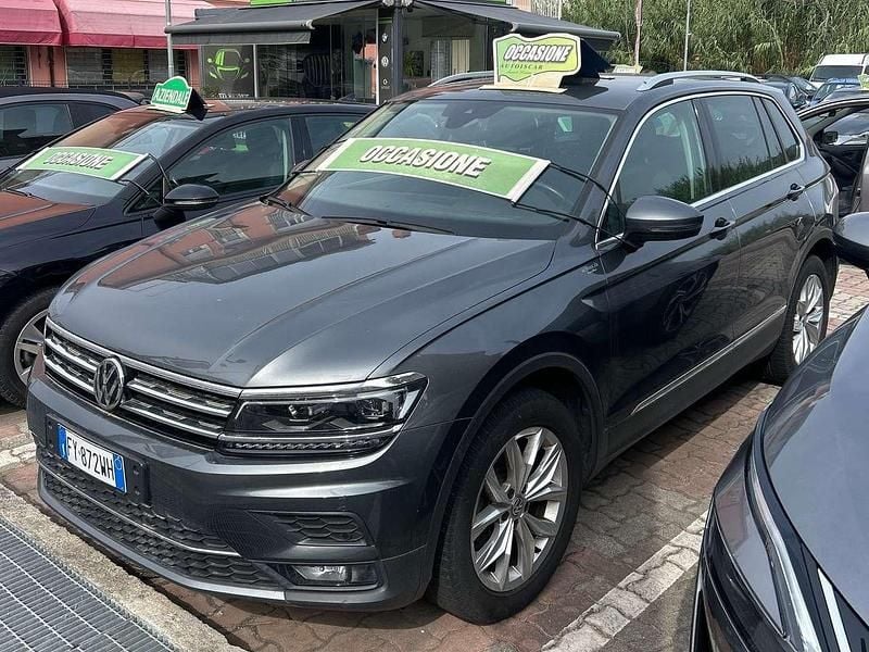 Usata VW Tiguan Advance 150 CV (110 kW) 2020 Grigio SUV