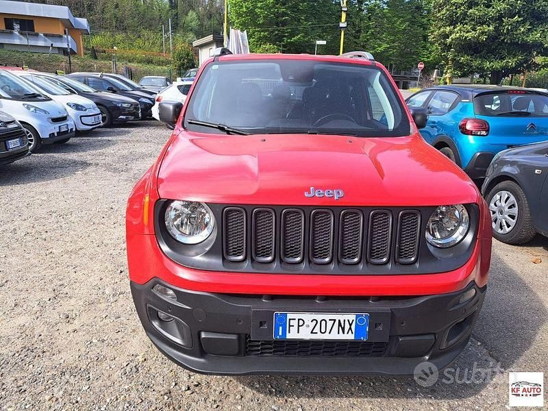 Usata Jeep Renegade Limited 170 CV (125 kW) 2018 Rosso SUV