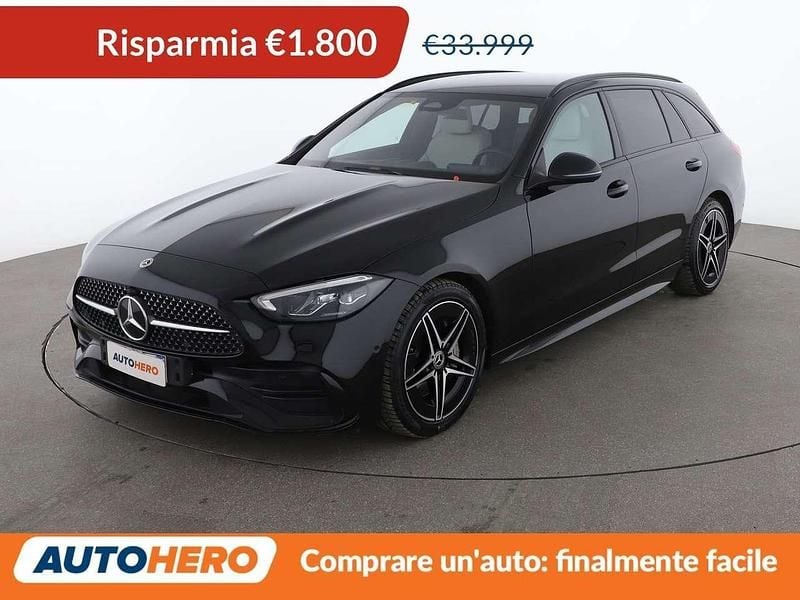 Usata Mercedes C300e AMG Line Premium 265 CV (194 kW) 2023 Nero Station wagon