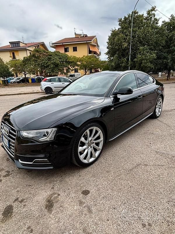 Usata Audi A5 S-Line 190 CV (139 kW) 2015 Nero Coupé