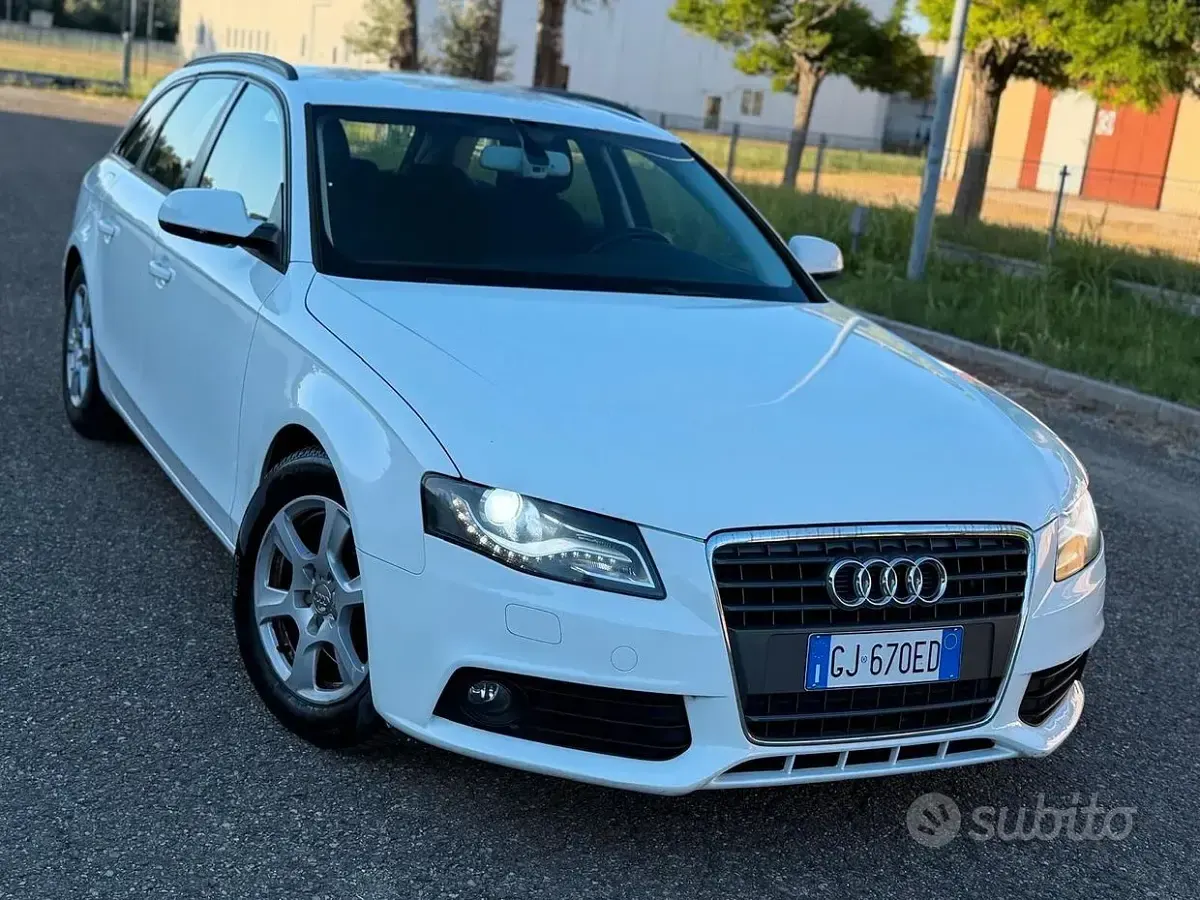 Usata Audi A4 Ambiente 136 CV (100 kW) 2011 Bianco Station wagon