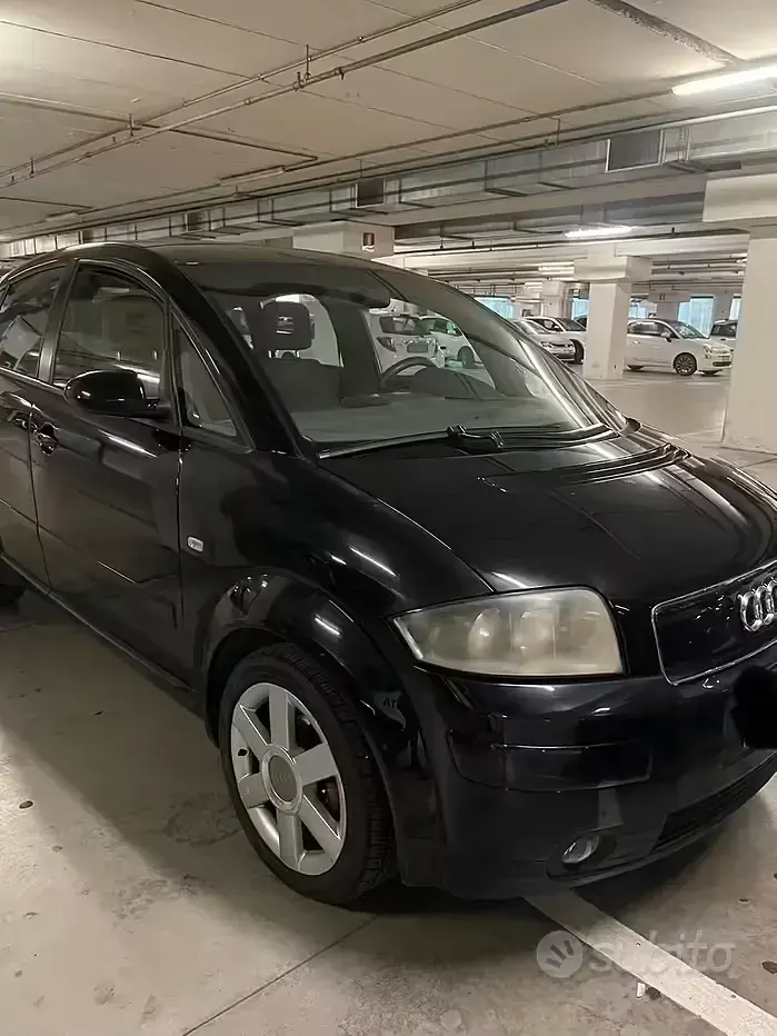 Usata Audi A2 110 CV (80 kW) 2003 Nero Utilitaria