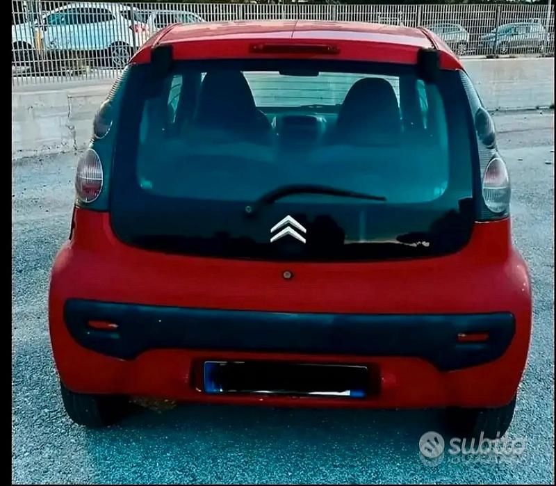 Usata Citroën C1 68 CV (50 kW) 2008 Rosso Utilitaria