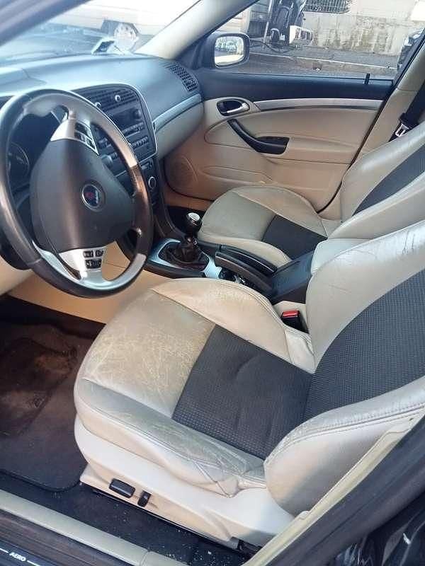 Usata Saab 9-3 Aero 179 CV (131 kW) 2008 Nero Berlina