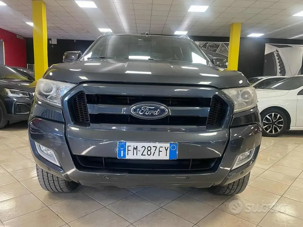 Usata Ford Ranger Wildtrack 200 CV (147 kW) 2017 Nero Pick-up